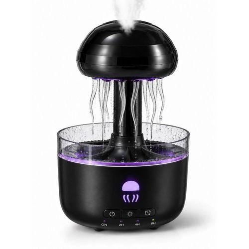Rgb Işıklı Denizanası Hava Nemlendirici Ultrasonik Buhar Makinesi 2h 4h 8h Zamanlayıcılı