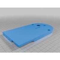 Dewalt DW745 Tezgah Testere Sıfır Boşluklu Tabla Eki 3D Baskı