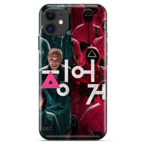 Apple iPhone 13 Mini Uyumlu Kılıf Squid Game (1) Kılıfı Kyu-Bok