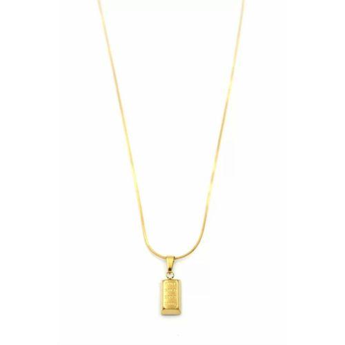 Külçe Altın Kolye - Altın