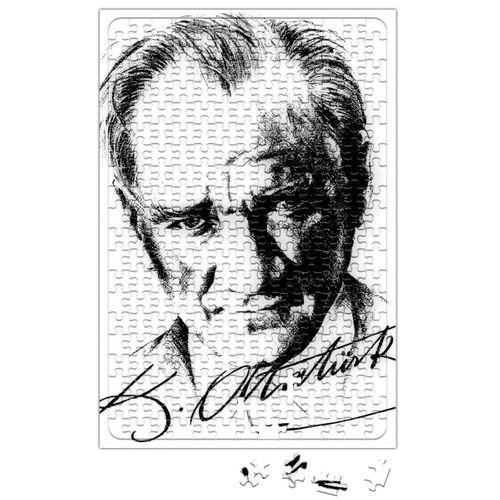 Atatürk İmzalı Puzzle 240 Parça Yapboz