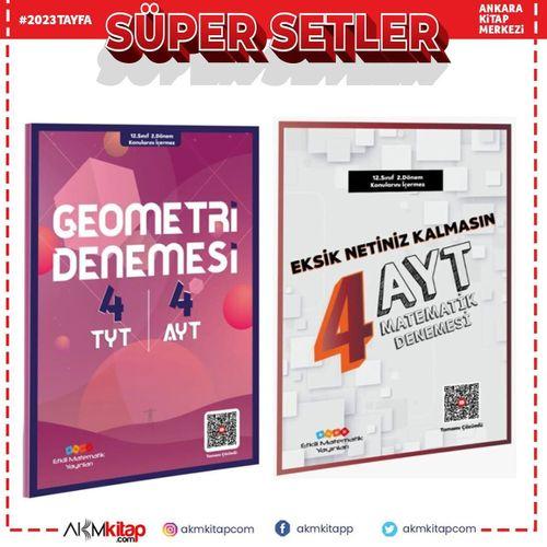 Etkili Matematik TYT AYT Geometri ve AYT Matematik Deneme Seti 2 Kitap