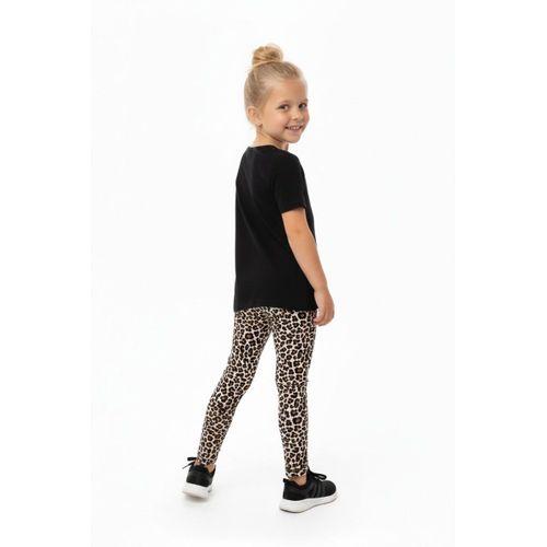 Kız Çocuk Fitilli Tayt Leopar BGL-ST05205