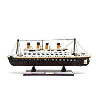 Özel Tasarım Ahşap Işıklı Titanik Gemi