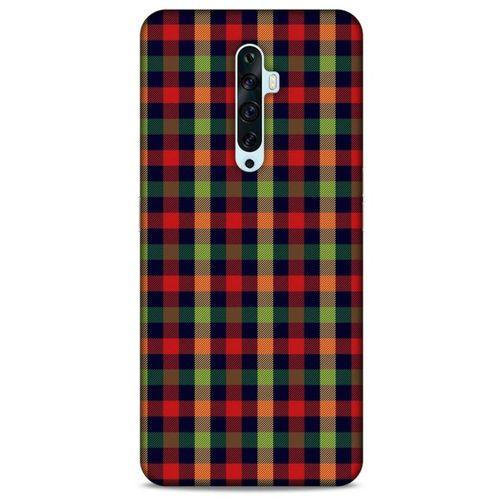 Gömlek (41) Desenli Silikon Kapak Telefon Kabı Oppo Reno 2z Kılıf