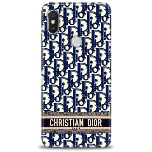 Xiaomi Redmi Note 6 Pro Kılıf HD Baskılı Kılıf - Christian Dior + Tam Ekran Koruyucu