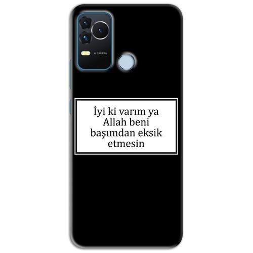 Omix X400 Kılıf HD Yazı Baskılı Silikon Arka Kapak - Yazı 11