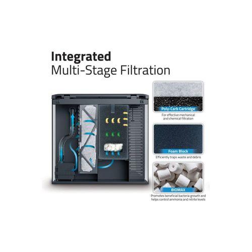 Fluval Flex 2.0 Akvaryum Siyah 34L