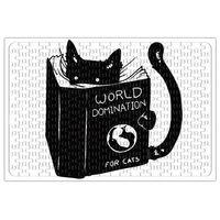 Kitap Okuyan Kedi Cats Puzzle 240 Parça Yapboz