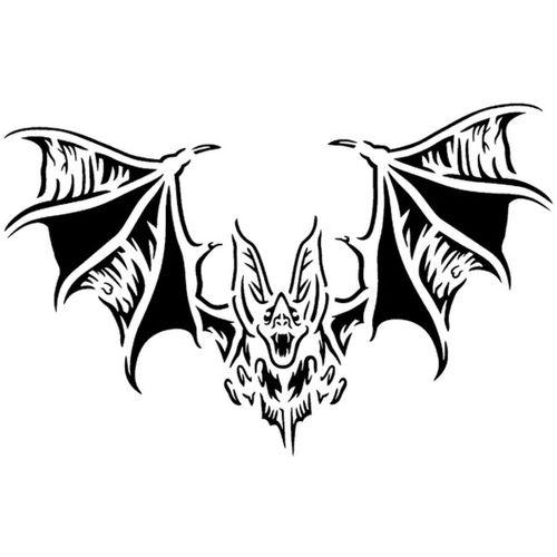 Yarasa Şablonu 3D Baskı (Bu ürün Sadece Plastik parçadır - Almadan Önce Soru Sorabilirsiniz)