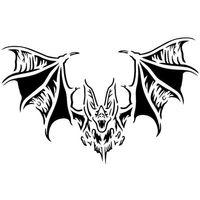 Yarasa Şablonu 3D Baskı (Bu ürün Sadece Plastik parçadır - Almadan Önce Soru Sorabilirsiniz)