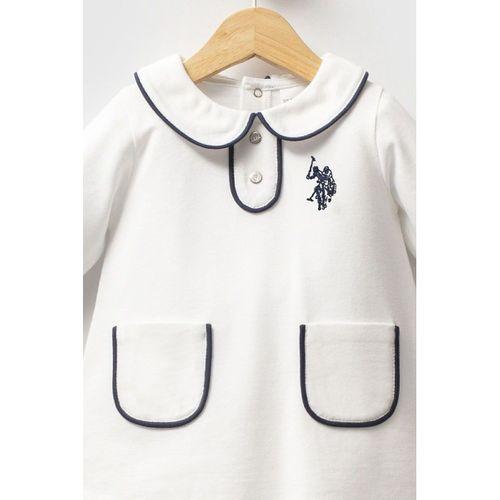 U.S. Polo Assn Elbise USB2740 Beyaz
