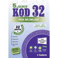 5. Sınıf Fen Bilimleri Kod 32 Tekrar Testleri Tudem Yayınları