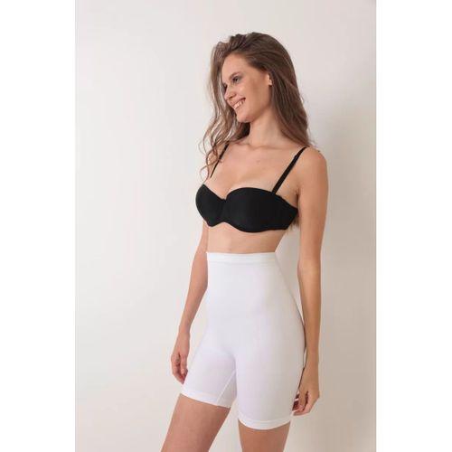 Beyaz Kadın Kalça Kaldırıcı Dikişsiz Korse - 760