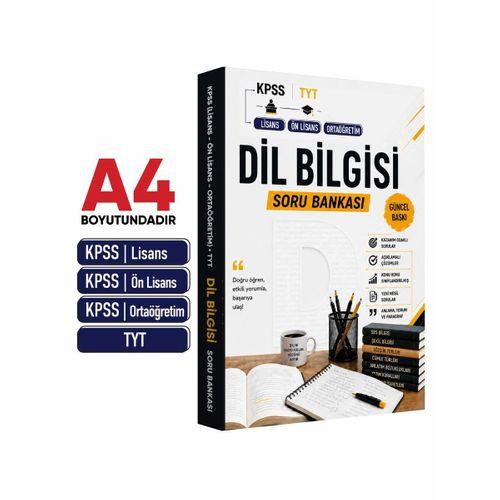 KPSS-TYT Dil Bilgisi Soru Bankası(ÖSYM Tarzında Yeni Nesil Sorular) Güncel Baskı