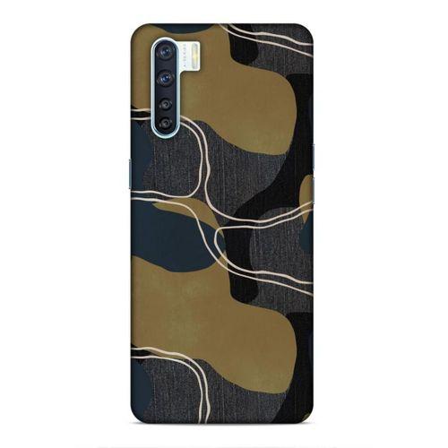Oppo A91 Uyumlu Kılıf Romans (46) Core Armor Kılıf Gold