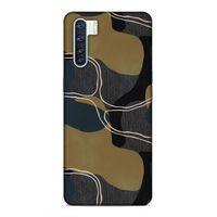 Oppo A91 Uyumlu Kılıf Romans (46) Core Armor Kılıf Gold