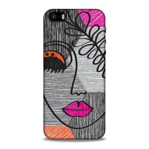 Lopard Apple iPhone SE Uyumlu Kılıf Manipülasyon ☻ (2) Kabı Desenli