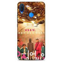 Huawei Psmart 2019 Uyumlu Kılıf Squid Game (4) Koruma Kılıfı Myung-Hee