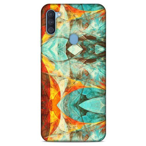 Samsung Galaxy A11 Kılıf Pastel Renkler (11) Tam Koruma Su Yeşili