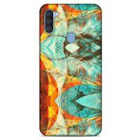 Samsung Galaxy A11 Kılıf Pastel Renkler (11) Tam Koruma Su Yeşili