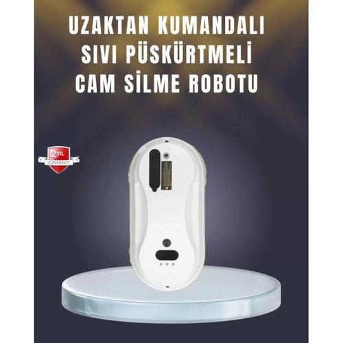 2800 Pa Güçlü Emişli Akıllı Cam Temizleyici Robot