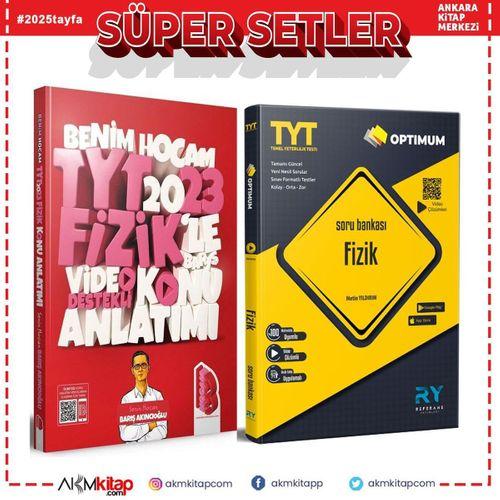 Benim Hocam 2023 TYT Fizik Video Destekli Konu ve Referans Soru Bankası Seti 2 Kitap