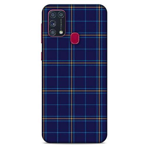 Gömlek (10) Desenli Silikon Kapak Telefon Kabı Samsung Galaxy M31 Kılıf