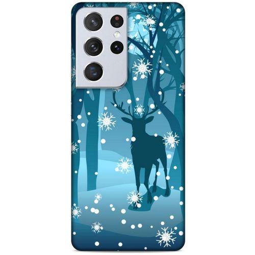Lopard Samsung Galaxy S21 Ultra Uyumlu Kılıf SnowiX (28) Arka Kapak