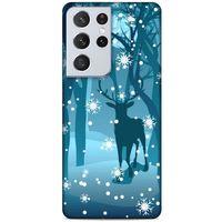 Lopard Samsung Galaxy S21 Ultra Uyumlu Kılıf SnowiX (28) Arka Kapak