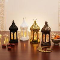 Ramazan Temalı Büyük Altıgen Kapalı Kubbe Led Lamba