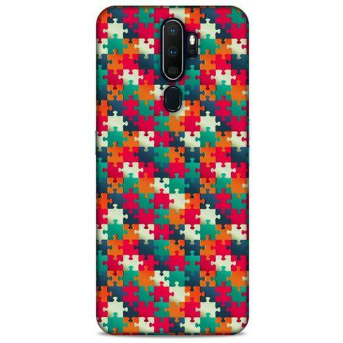 Geometrix 24 Oppo A9 2020 Kılıf Silikon Kapak