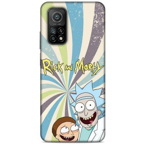 Xiaomi Mi 10T 5G Uyumlu Kılıf Rick And Morty (3) Kapak President Morty