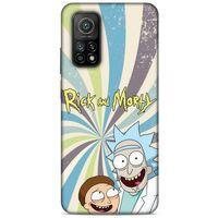 Xiaomi Mi 10T 5G Uyumlu Kılıf Rick And Morty (3) Kapak President Morty