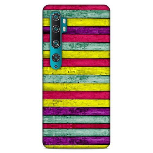 Lopard Xiaomi Mi Note 10 Uyumlu Kılıf Wood'X (30) Silicone Case Desenli