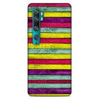 Lopard Xiaomi Mi Note 10 Uyumlu Kılıf Wood'X (30) Silicone Case Desenli