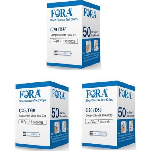 Fora Kan Şekeri Ölçümstribi 3x Kutu (150 Ölçüm)