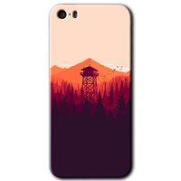 iPhone 5s Kılıf HD Desen Baskılı Arka Kapak - Gözlem Kulesi