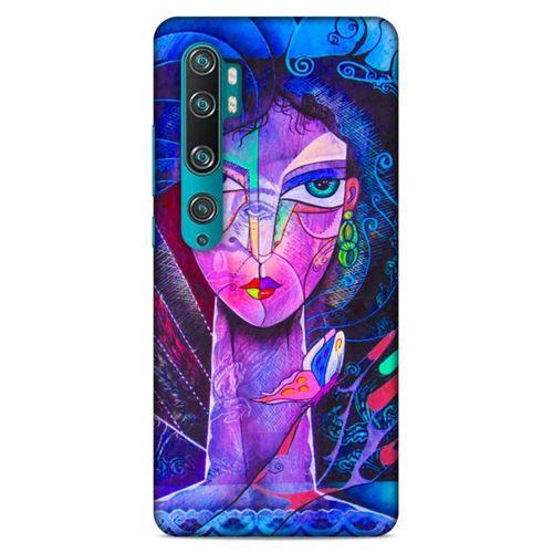 Lopard Xiaomi Mi Note 10 Pro Uyumlu Kılıf Sürreal Yüzler ♀ (47) Crystal Flex Kılıf Baskılı