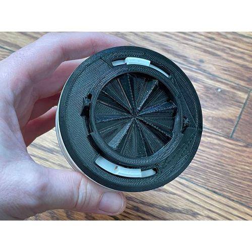 Küçük Duct Yüksek Hız SDHV HVAC Hava Ventil Valfi Kolayca Döner (Bu ürün Sadece Plastik parçadır - Almadan Önce Soru Sorabilirsiniz)