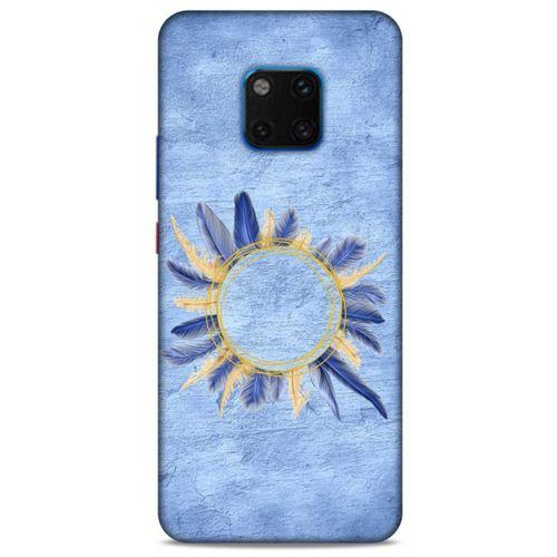 Huawei Mate 20 Pro Kılıf Desenli Özel Seri Tüyler (19) Kılıfları
