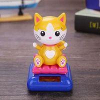 Güneş Enerjili Solar Sallanan Kedi
