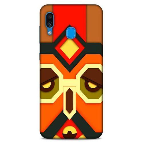 Lopard Samsung Galaxy A30 Uyumlu Kılıf Soyut Sanat (6) Desenli Silikon Kılıf