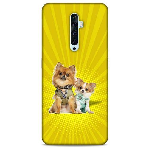 Oppo Reno 2z Kılıf Köpek Kıyafetleri (22) Tam Koruma Kılıfı Chihuahuas Tulum