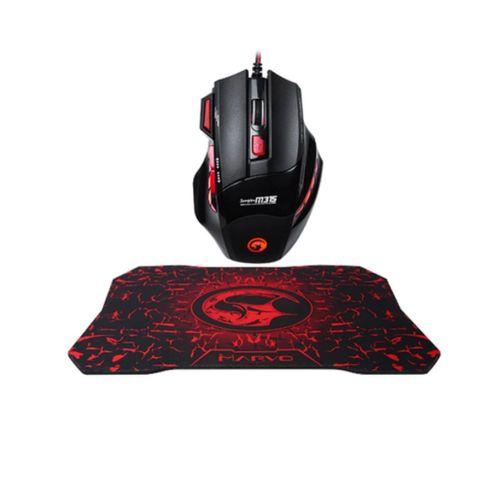 Ergonomik  Mouse Ve Mousepad 3 Dpı Ayarlı Led Işıklı Tasarım
