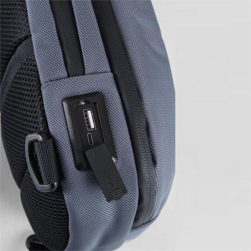 Ççs 31409 Tek Omuz Askılı Sırt ve Göğüs Çantası Gri