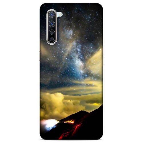 Lopard Oppo Reno 3 Pro 5g Uyumlu Kılıf Gece'S (17) Tasarım Kılıf Sarı