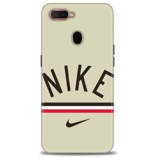 Oppo A12 Kılıf HD Baskılı Kılıf - Nike + Tam Ekran Koruyucu