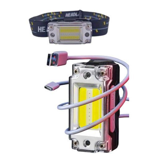 Yüksek Işıklı  Ve Sensörlü Led Kafa Lambası Kamp Lambası