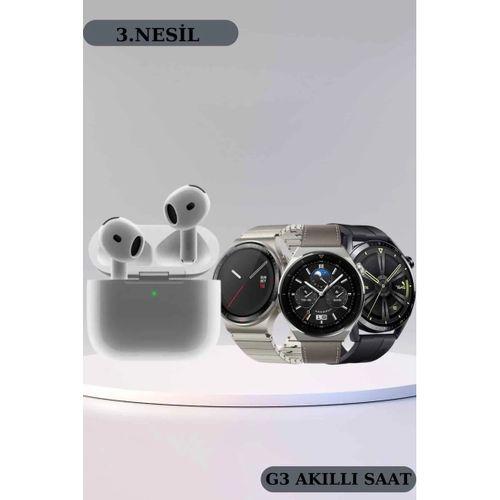 Akıllı Saat Ve Kulaklık Seti Bildirim Görme Arama Cevaplama Anc Özelliği